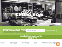 Tablet Screenshot of cheirobom.com.br